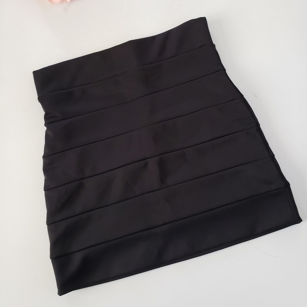 Mini Black Skirt